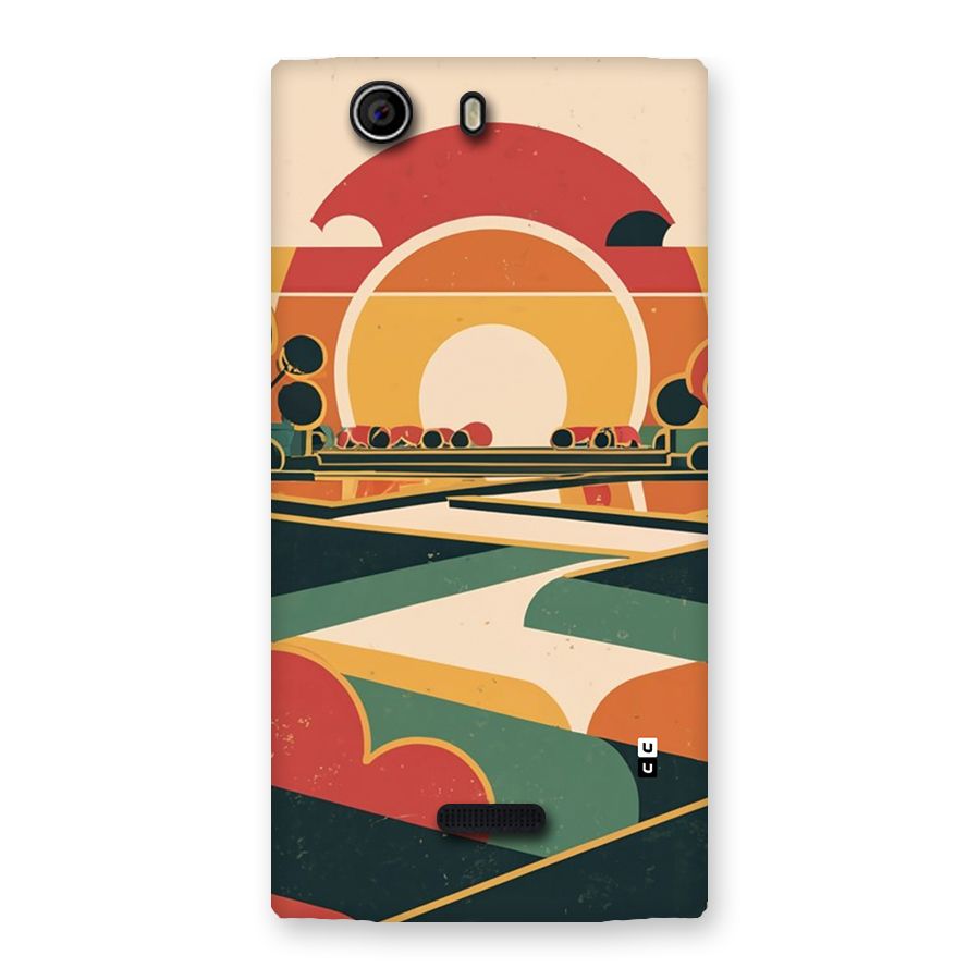 Awesome Geomatric Art Back Case for Canvas Nitro 2 E311