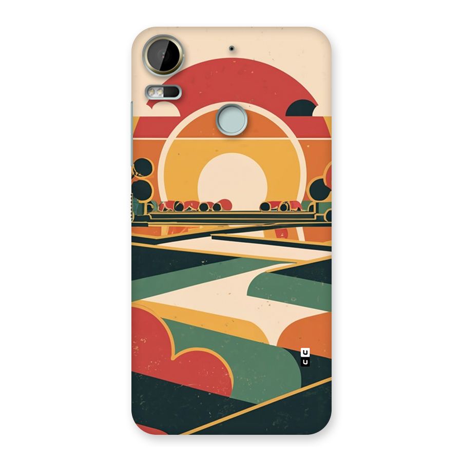 Awesome Geomatric Art Back Case for Desire 10 Pro