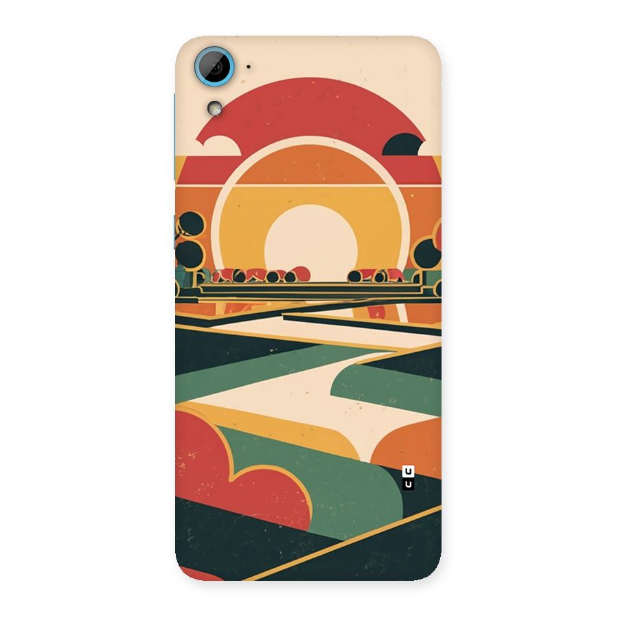 Awesome Geomatric Art Back Case for Desire 826