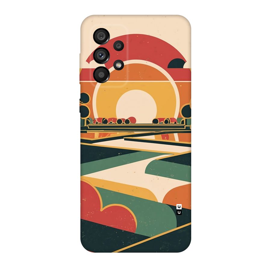 Awesome Geomatric Art Back Case for Galaxy A73 5G