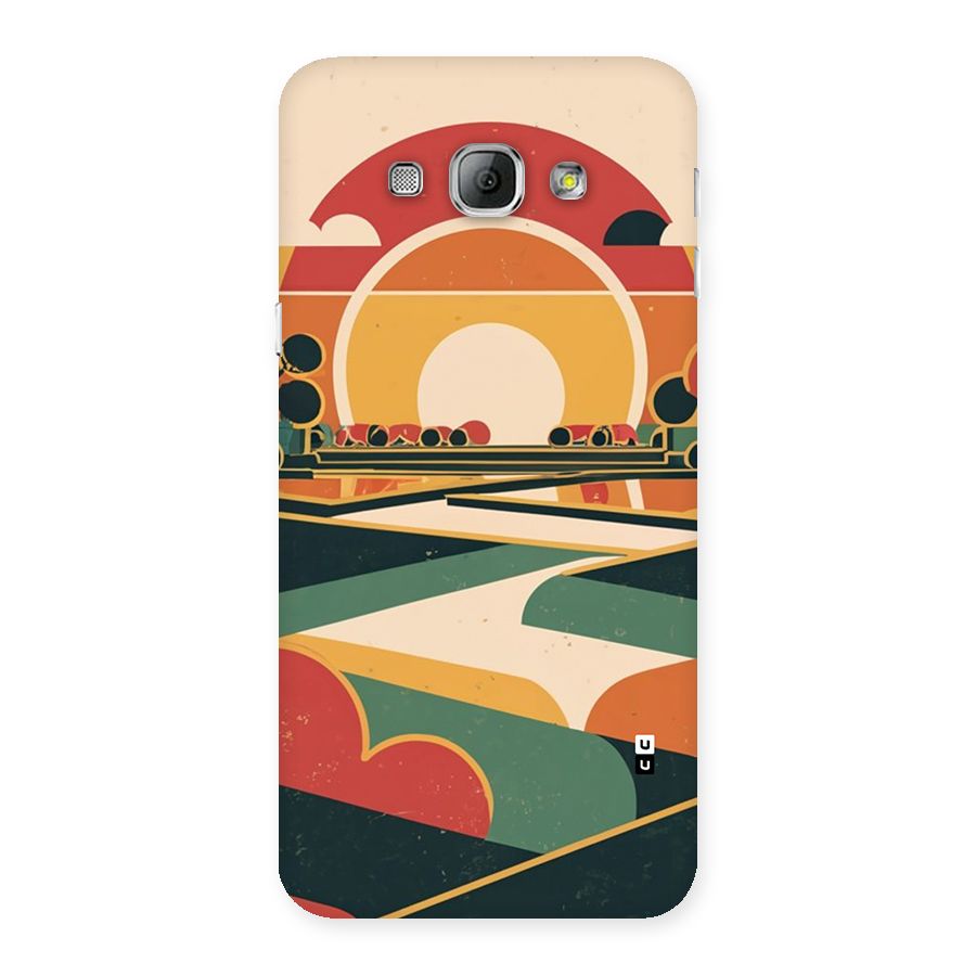 Awesome Geomatric Art Back Case for Galaxy A8