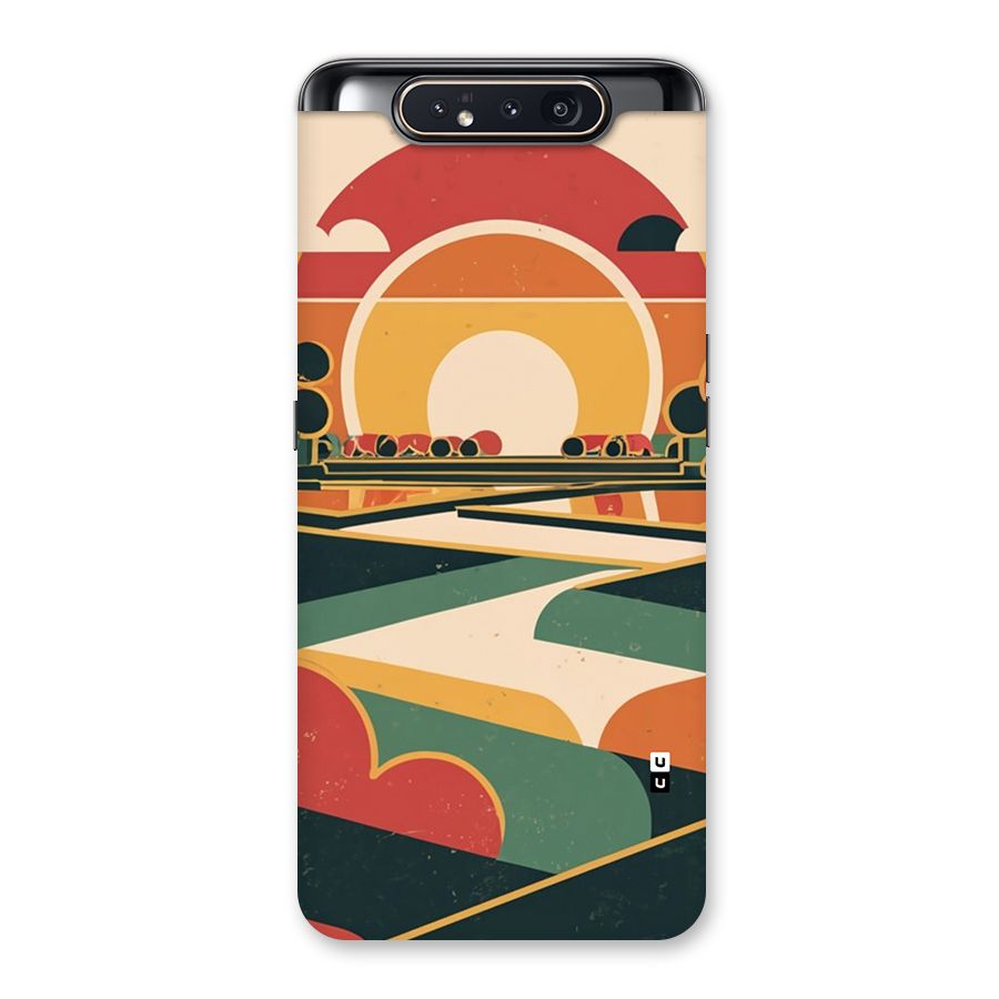 Awesome Geomatric Art Back Case for Galaxy A80