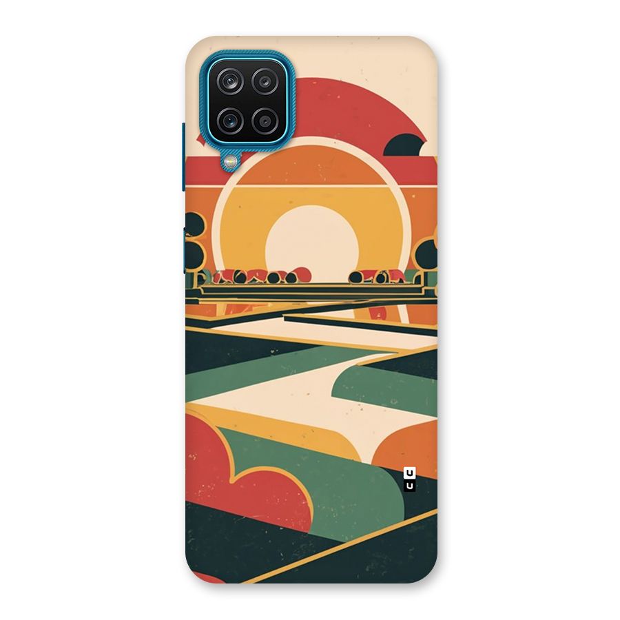 Awesome Geomatric Art Back Case for Galaxy F12