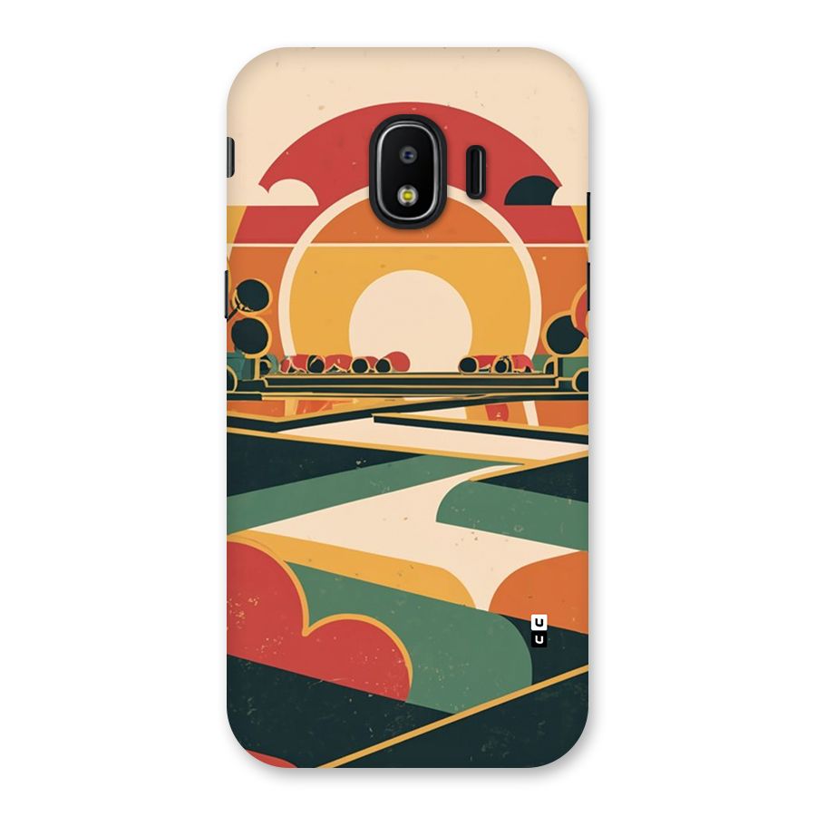Awesome Geomatric Art Back Case for Galaxy J2 Pro 2018