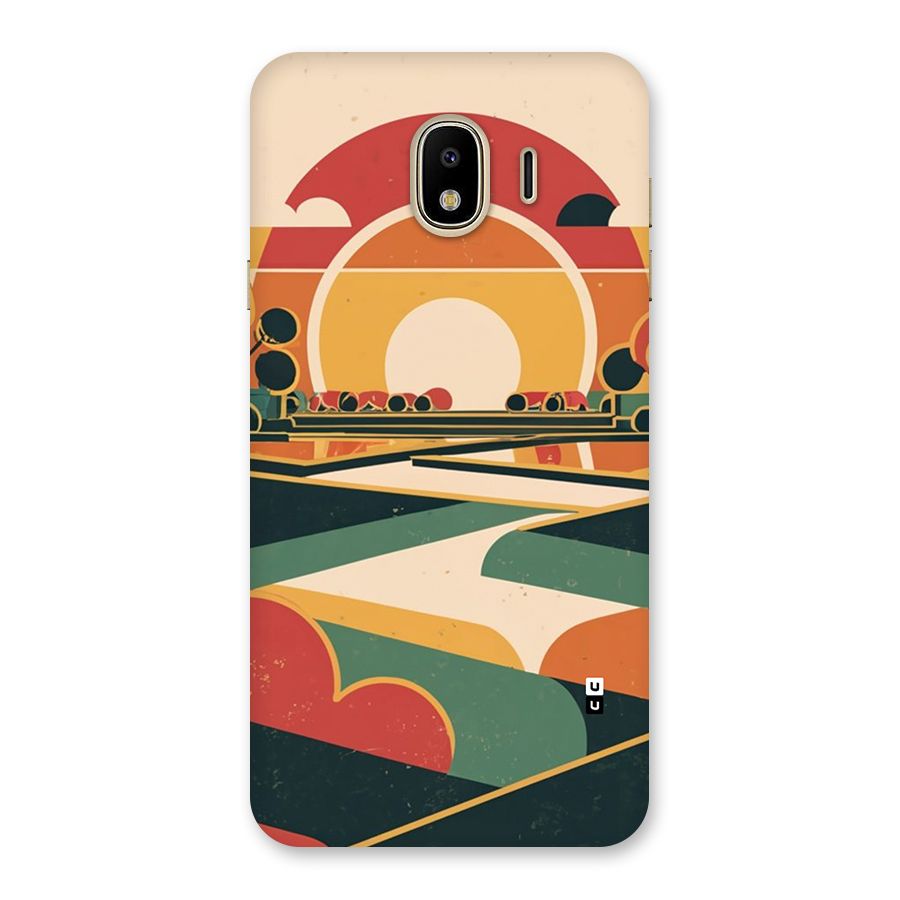 Awesome Geomatric Art Back Case for Galaxy J4