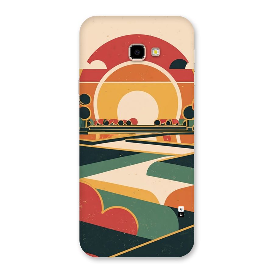 Awesome Geomatric Art Back Case for Galaxy J4 Plus