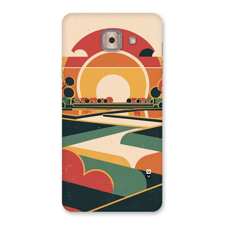 Awesome Geomatric Art Back Case for Galaxy J7 Max