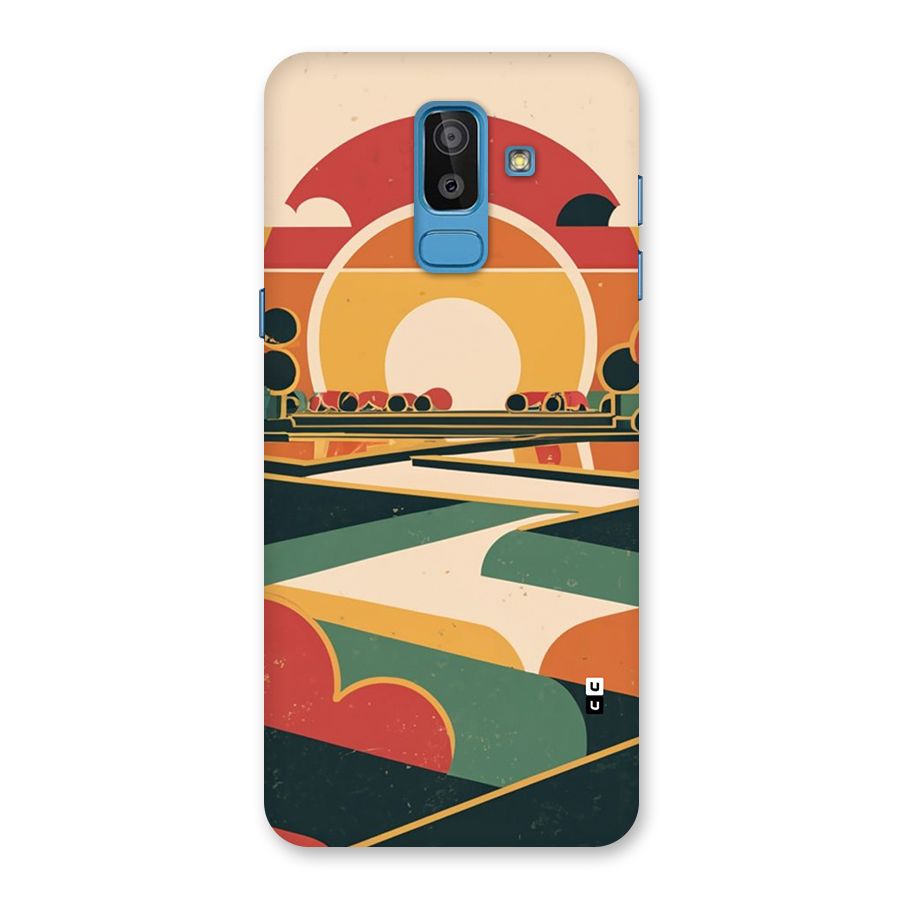 Awesome Geomatric Art Back Case for Galaxy J8