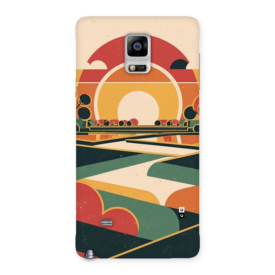 Awesome Geomatric Art Back Case for Galaxy Note 4