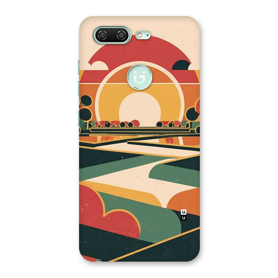 Awesome Geomatric Art Back Case for Gionee S10