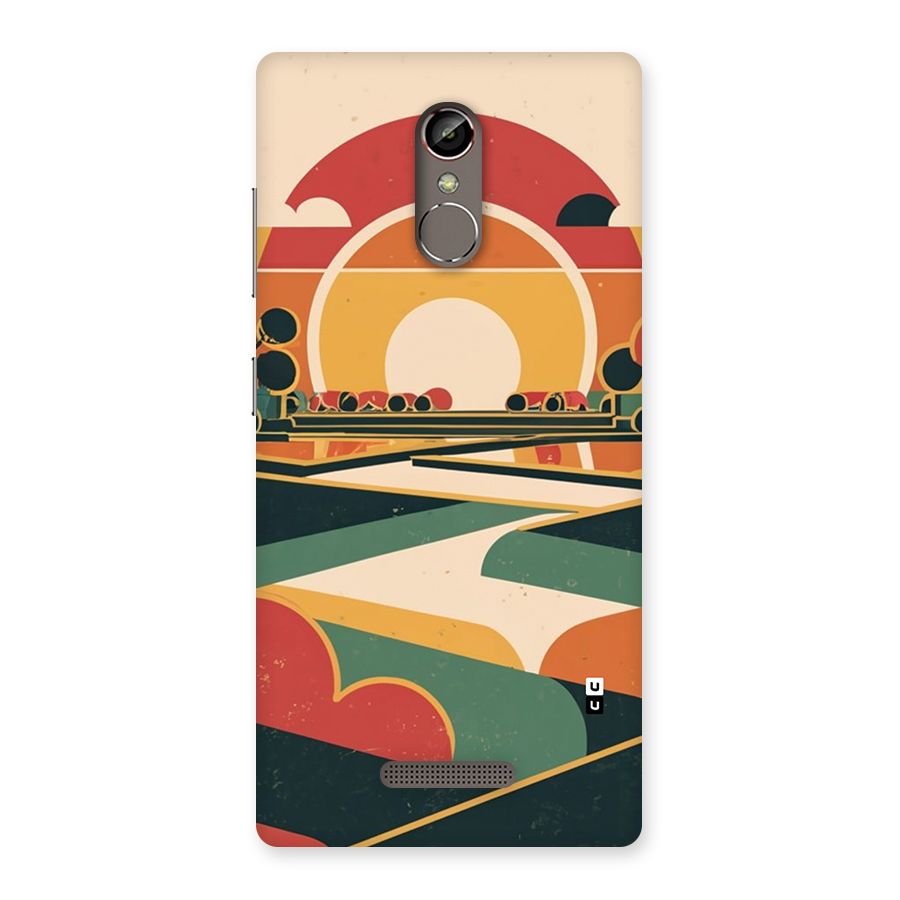 Awesome Geomatric Art Back Case for Gionee S6s