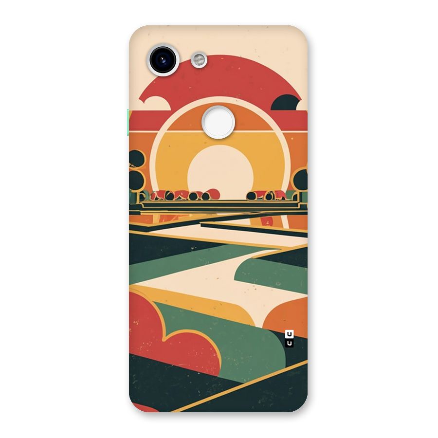 Awesome Geomatric Art Back Case for Google Pixel 3