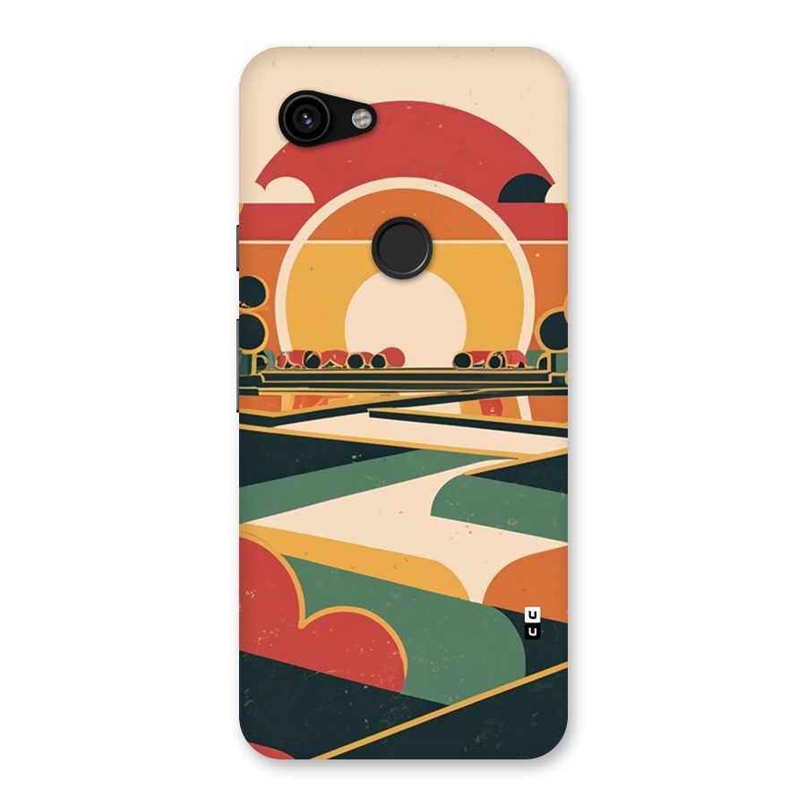 Awesome Geomatric Art Back Case for Google Pixel 3a