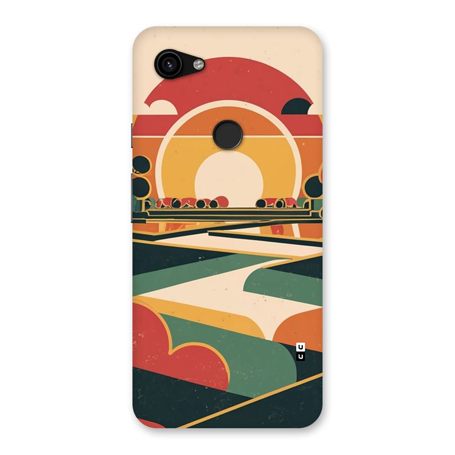 Awesome Geomatric Art Back Case for Google Pixel 3a XL