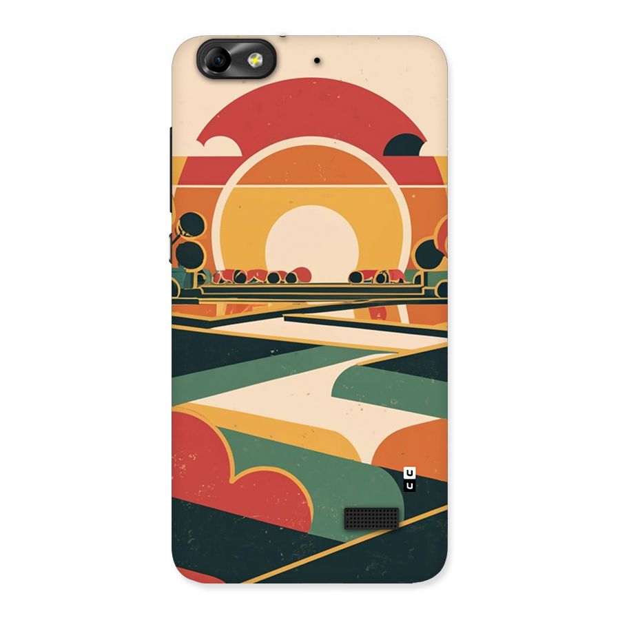 Awesome Geomatric Art Back Case for Honor 4C
