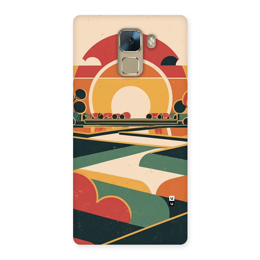 Awesome Geomatric Art Back Case for Honor 7