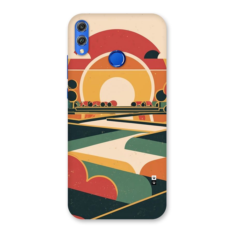 Awesome Geomatric Art Back Case for Honor 8X