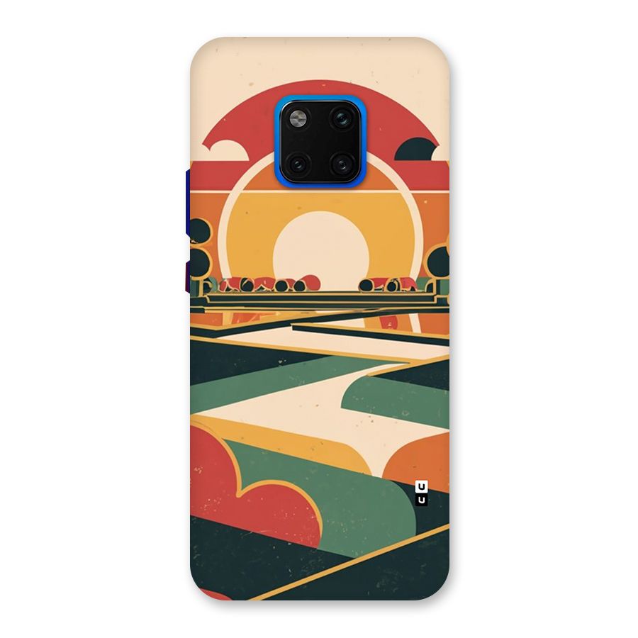 Awesome Geomatric Art Back Case for Huawei Mate 20 Pro