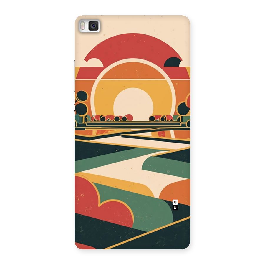 Awesome Geomatric Art Back Case for Huawei P8