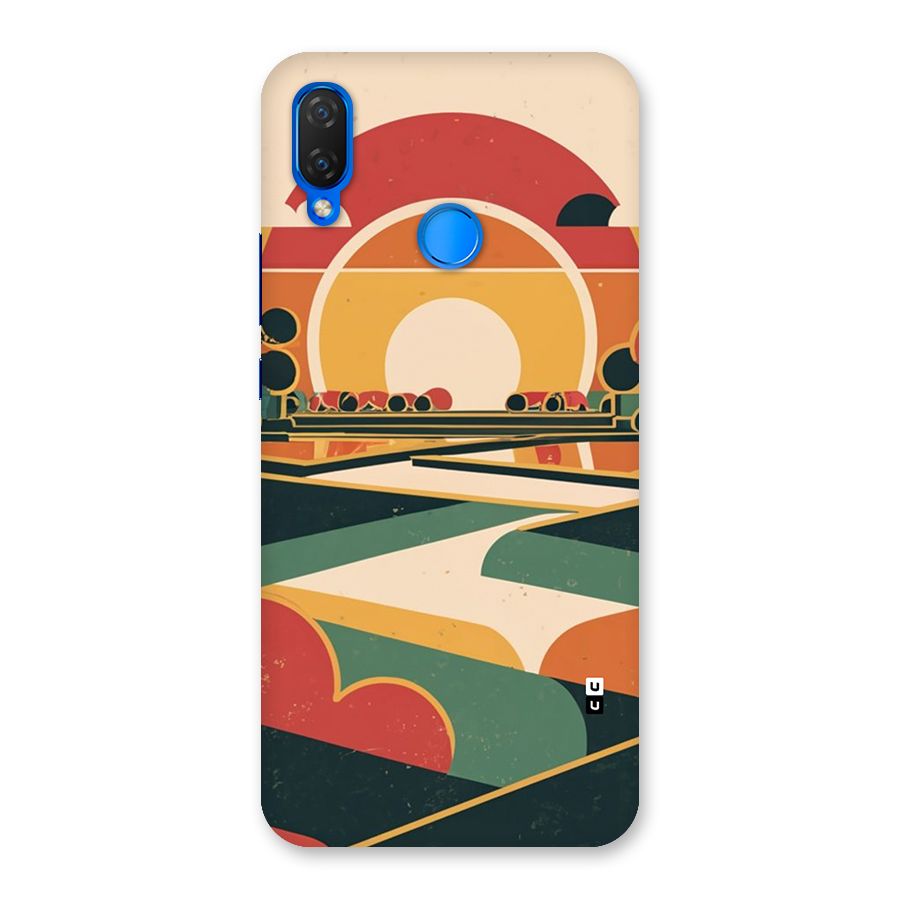 Awesome Geomatric Art Back Case for Huawei P Smart Plus