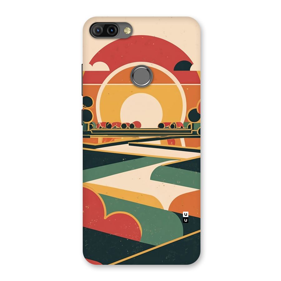 Awesome Geomatric Art Back Case for Infinix Hot 6 Pro