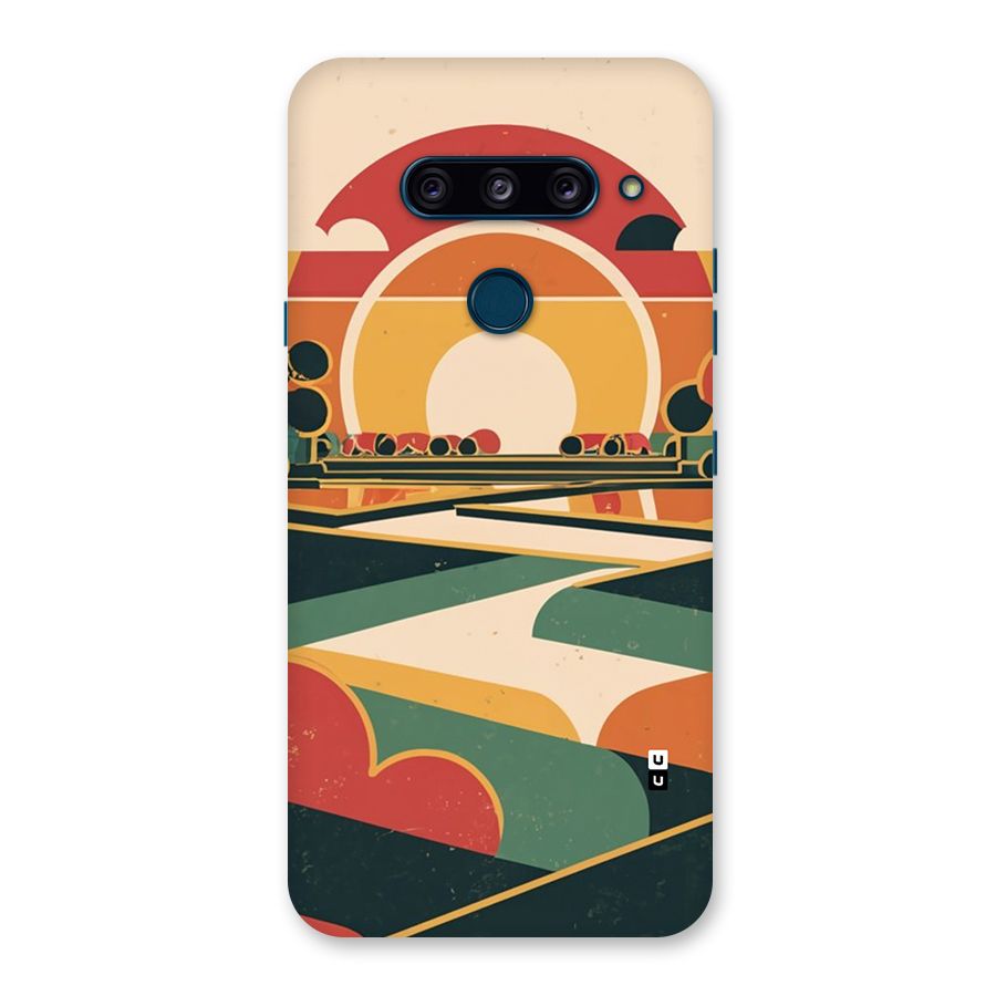 Awesome Geomatric Art Back Case for LG  V40 ThinQ