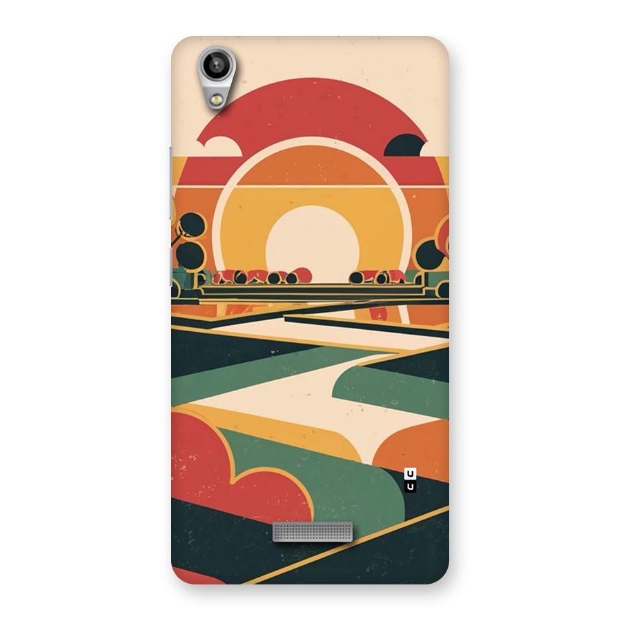 Awesome Geomatric Art Back Case for Lava Pixel V1