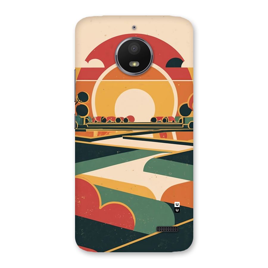 Awesome Geomatric Art Back Case for Moto E4