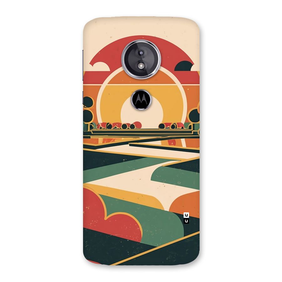 Awesome Geomatric Art Back Case for Moto E5
