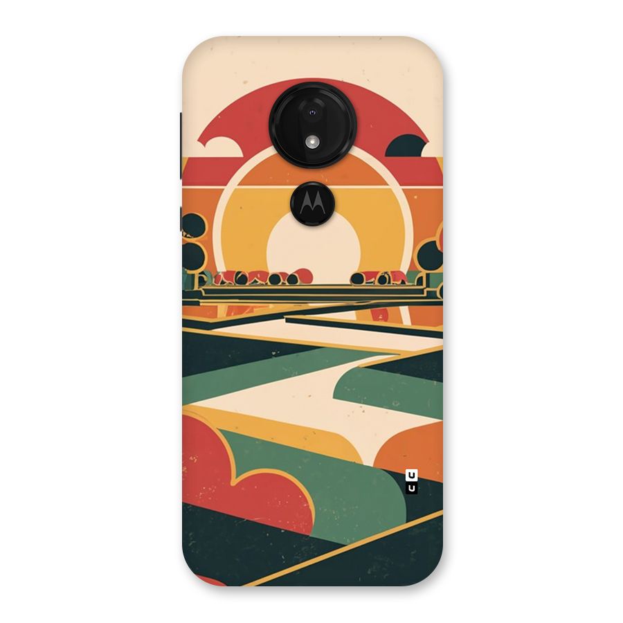 Awesome Geomatric Art Back Case for Moto G7 Power