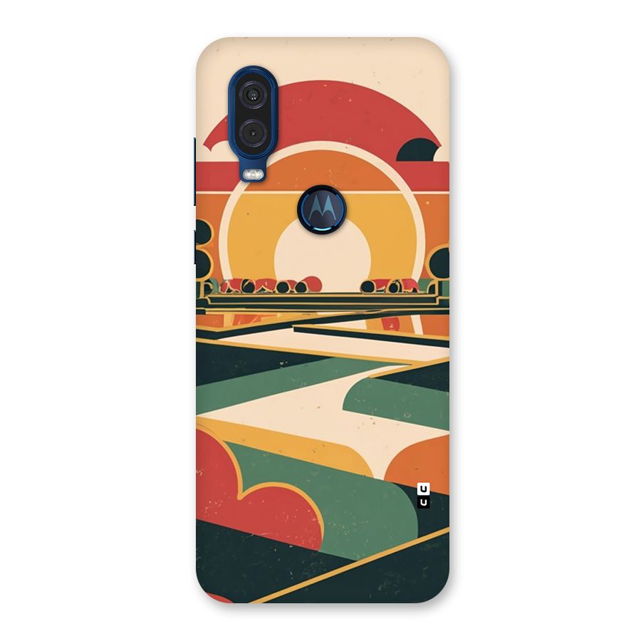 Awesome Geomatric Art Back Case for Motorola One Vision