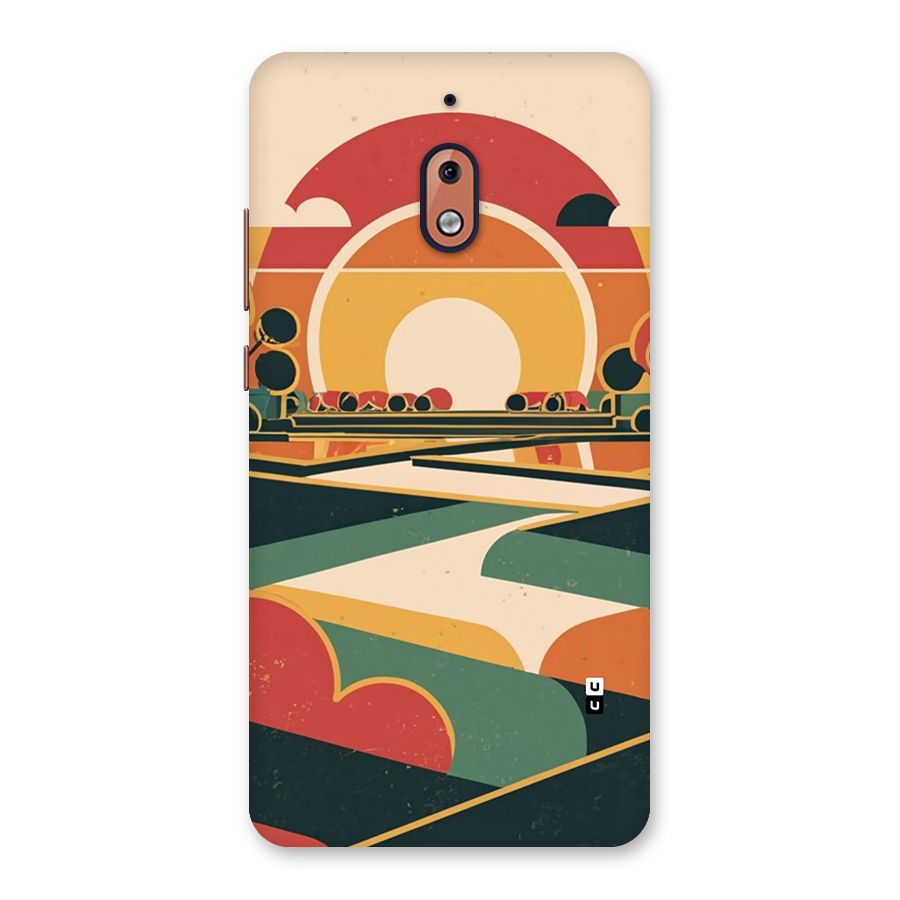 Awesome Geomatric Art Back Case for Nokia 2.1