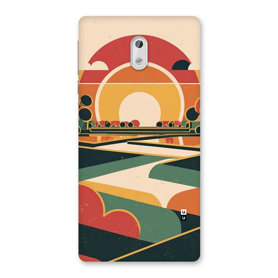 Awesome Geomatric Art Back Case for Nokia 3