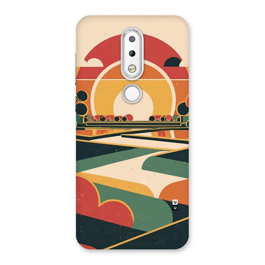 Awesome Geomatric Art Back Case for Nokia 6.1 Plus