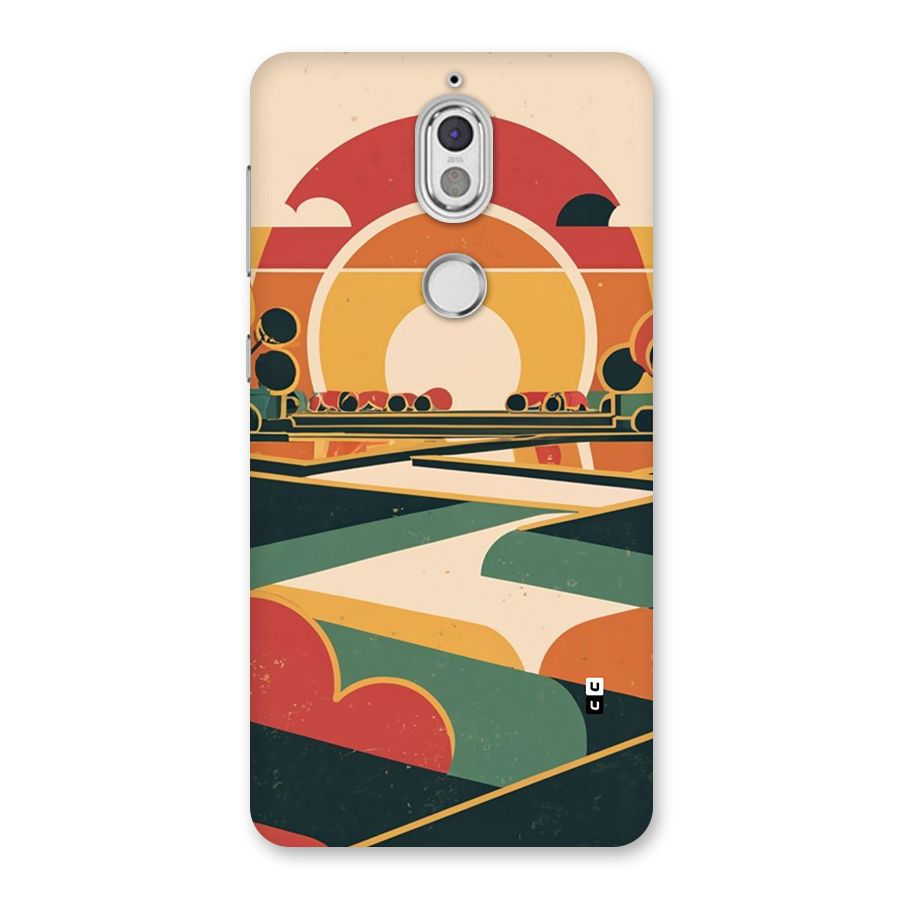 Awesome Geomatric Art Back Case for Nokia 7