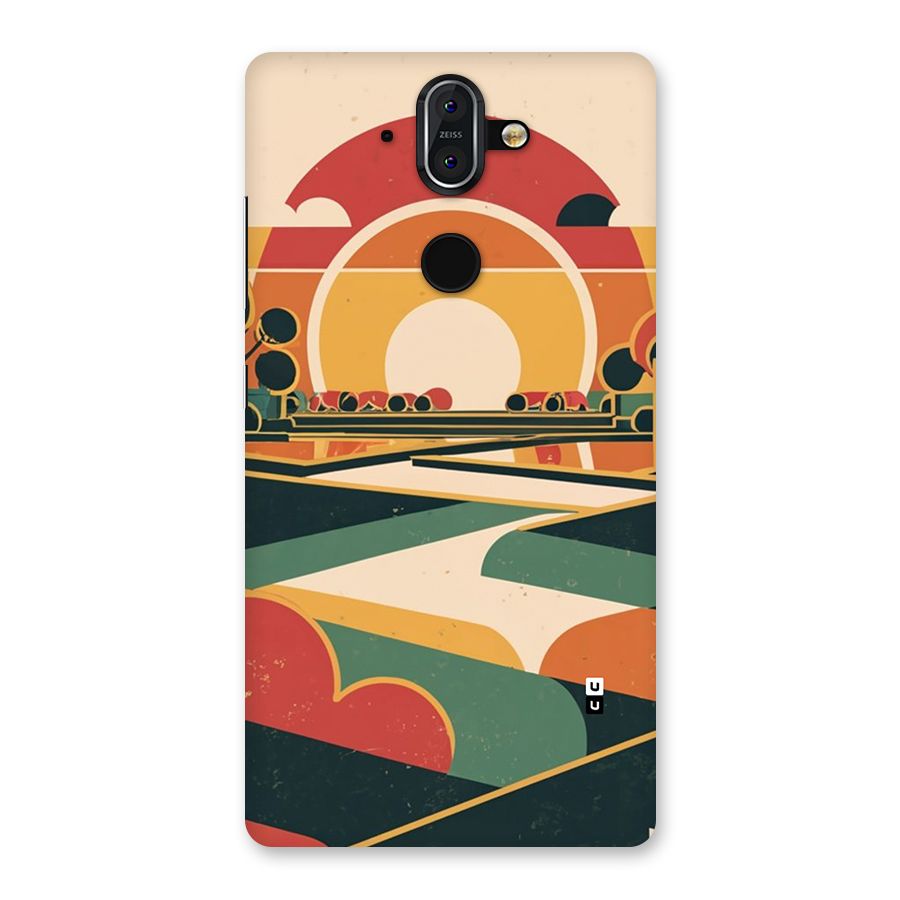 Awesome Geomatric Art Back Case for Nokia 8 Sirocco