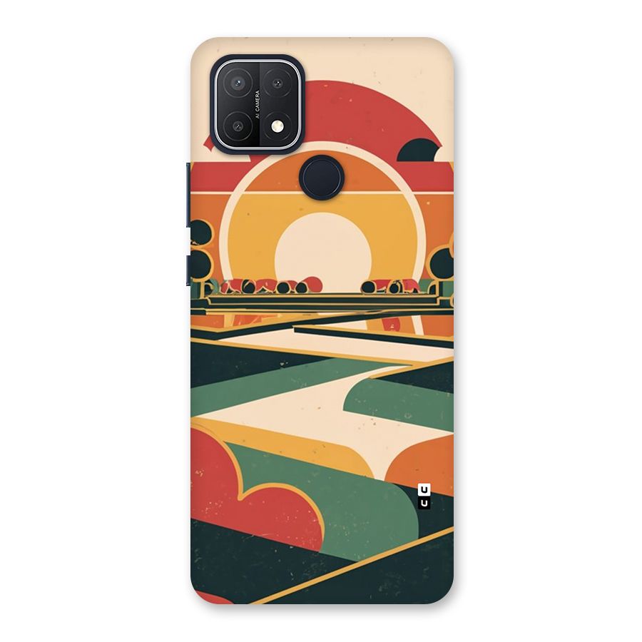Awesome Geomatric Art Back Case for Oppo A15s