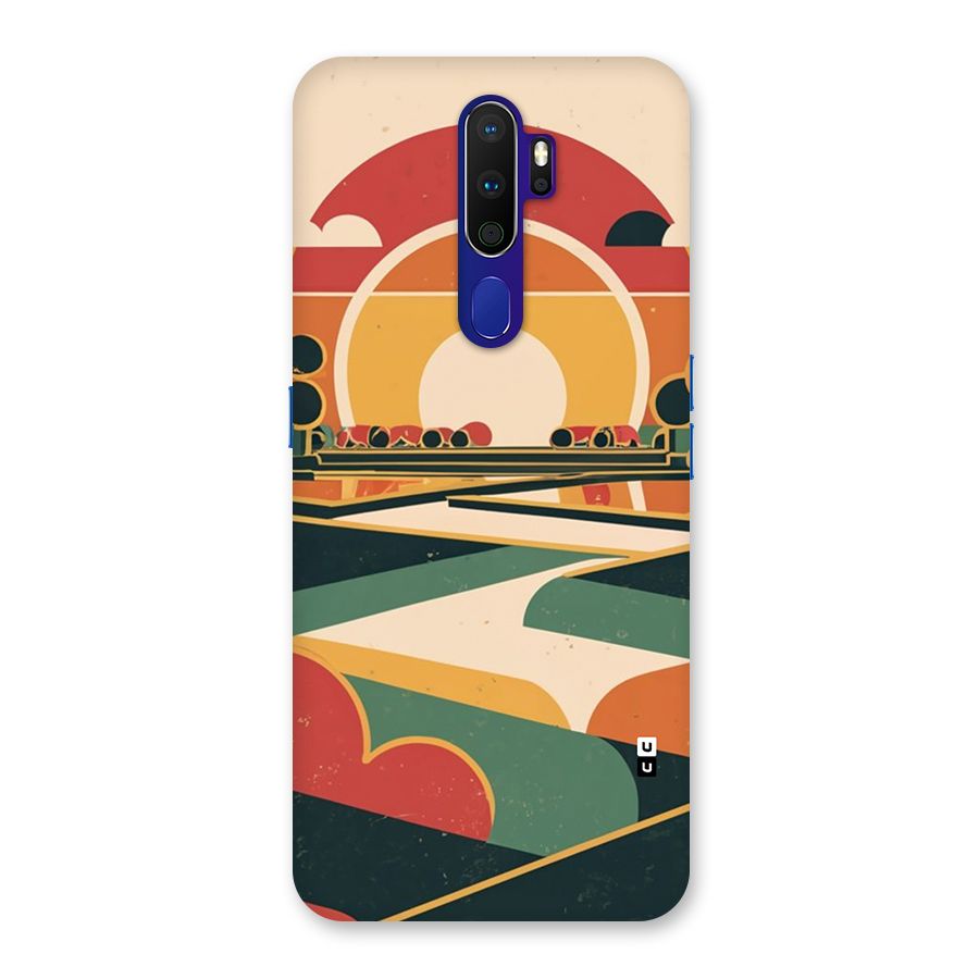 Awesome Geomatric Art Back Case for Oppo A9 (2020)