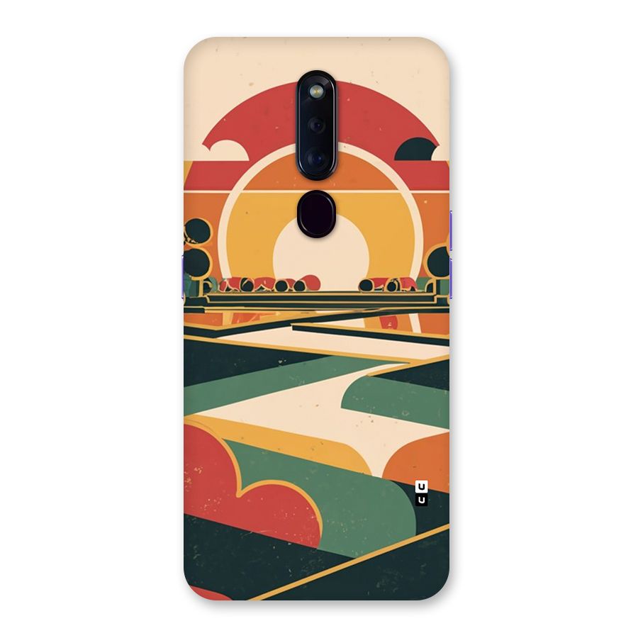 Awesome Geomatric Art Back Case for Oppo F11 Pro
