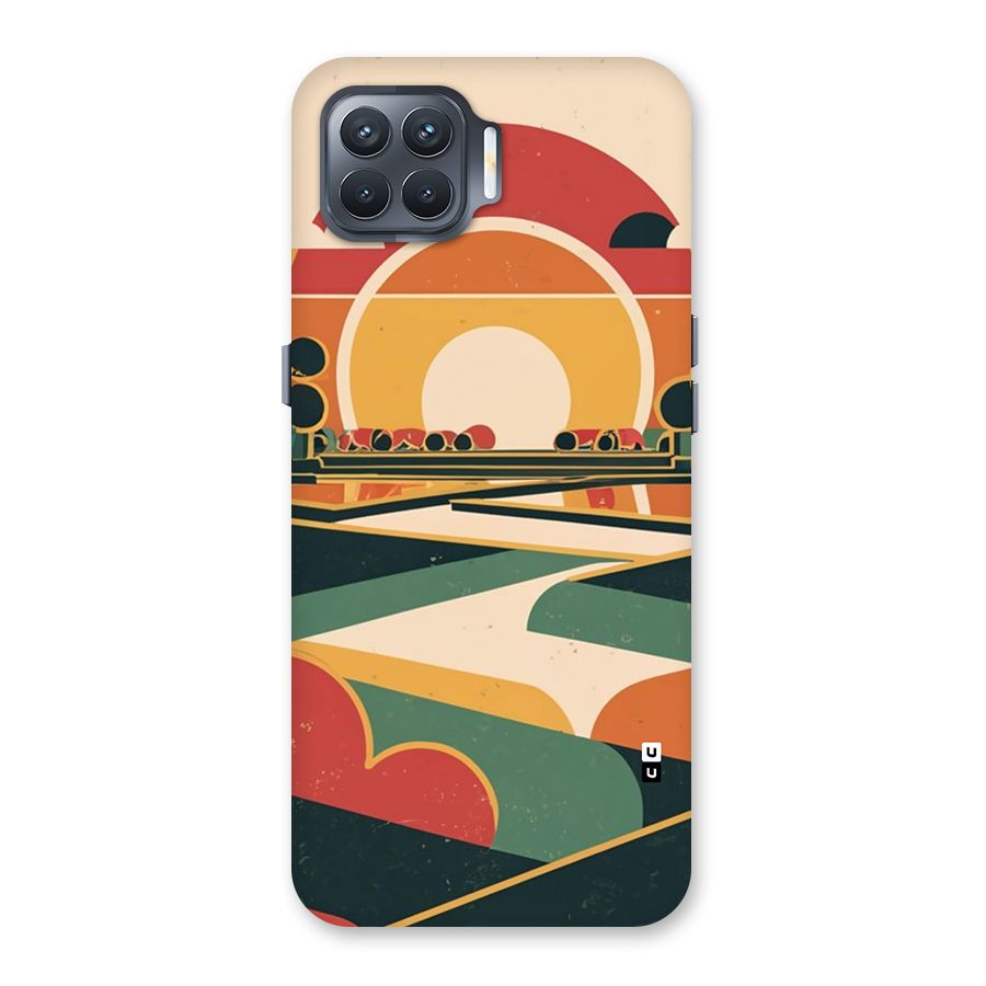 Awesome Geomatric Art Back Case for Oppo F17 Pro