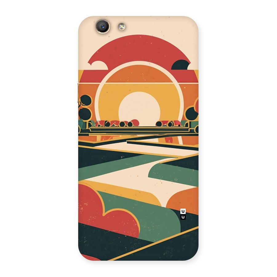 Awesome Geomatric Art Back Case for Oppo F1s