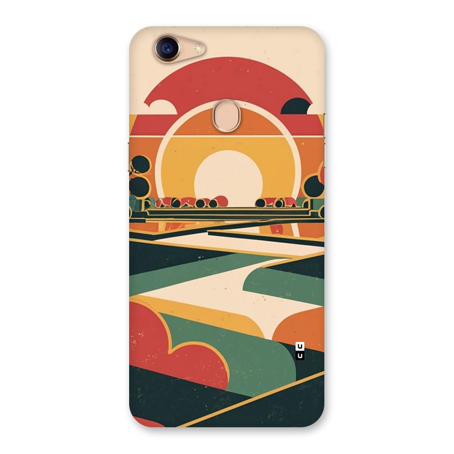 Awesome Geomatric Art Back Case for Oppo F5 Youth