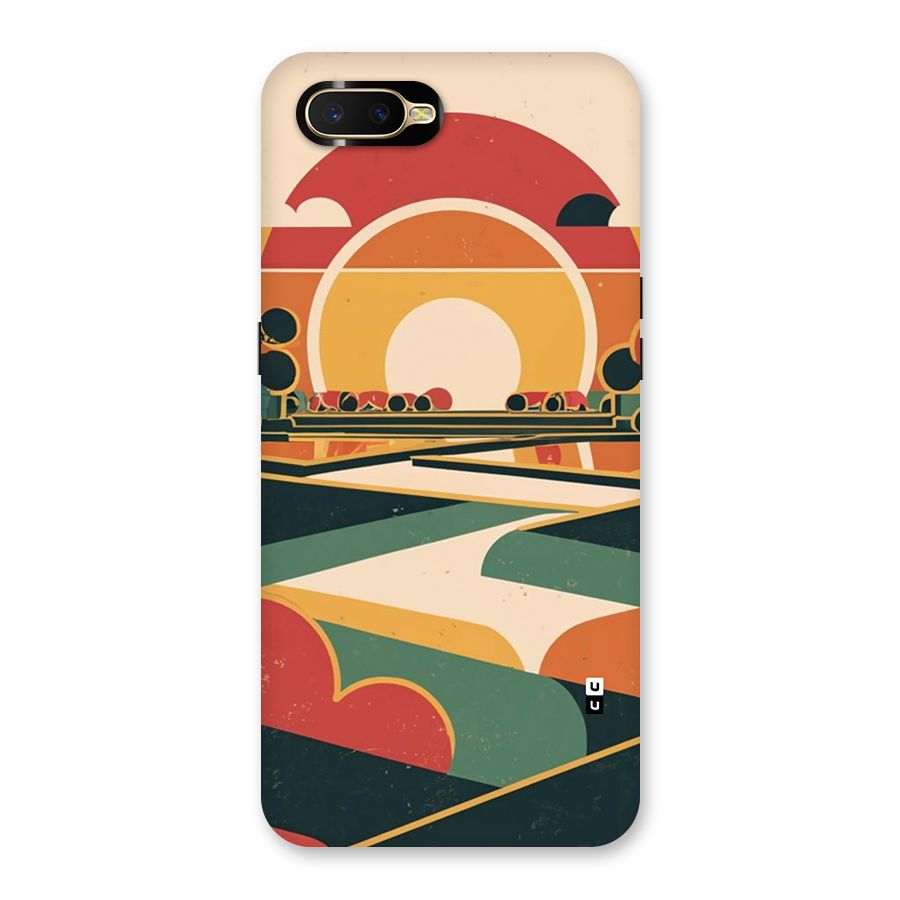 Awesome Geomatric Art Back Case for Oppo K1