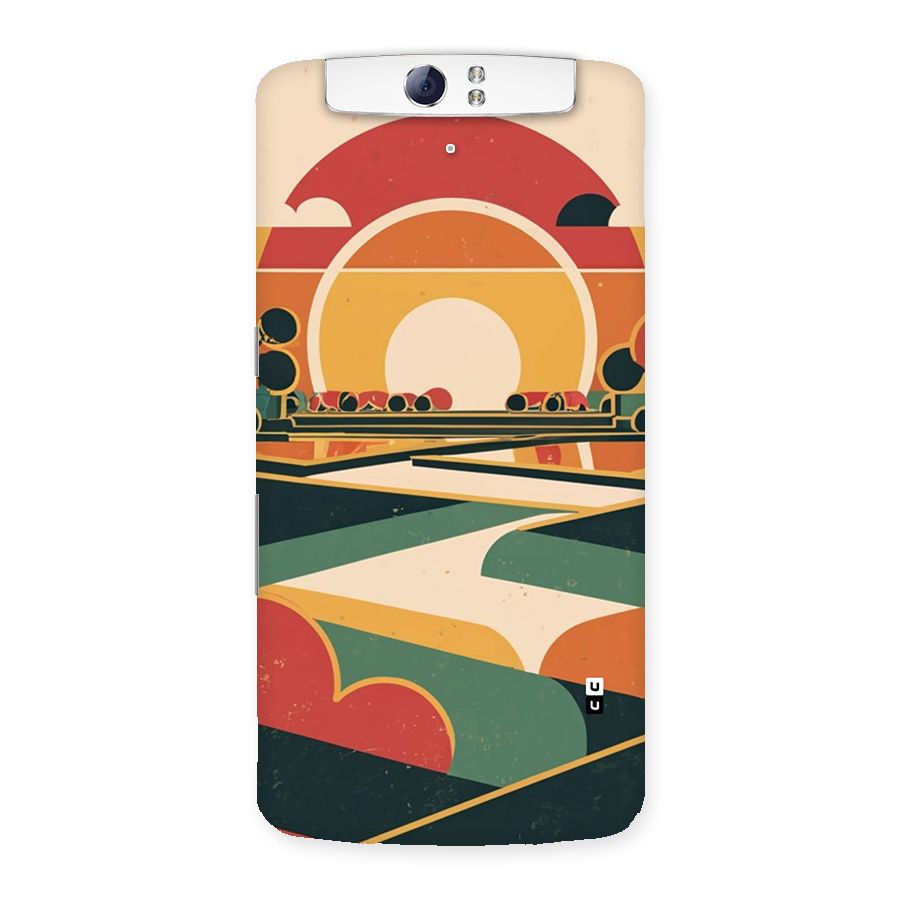 Awesome Geomatric Art Back Case for Oppo N1