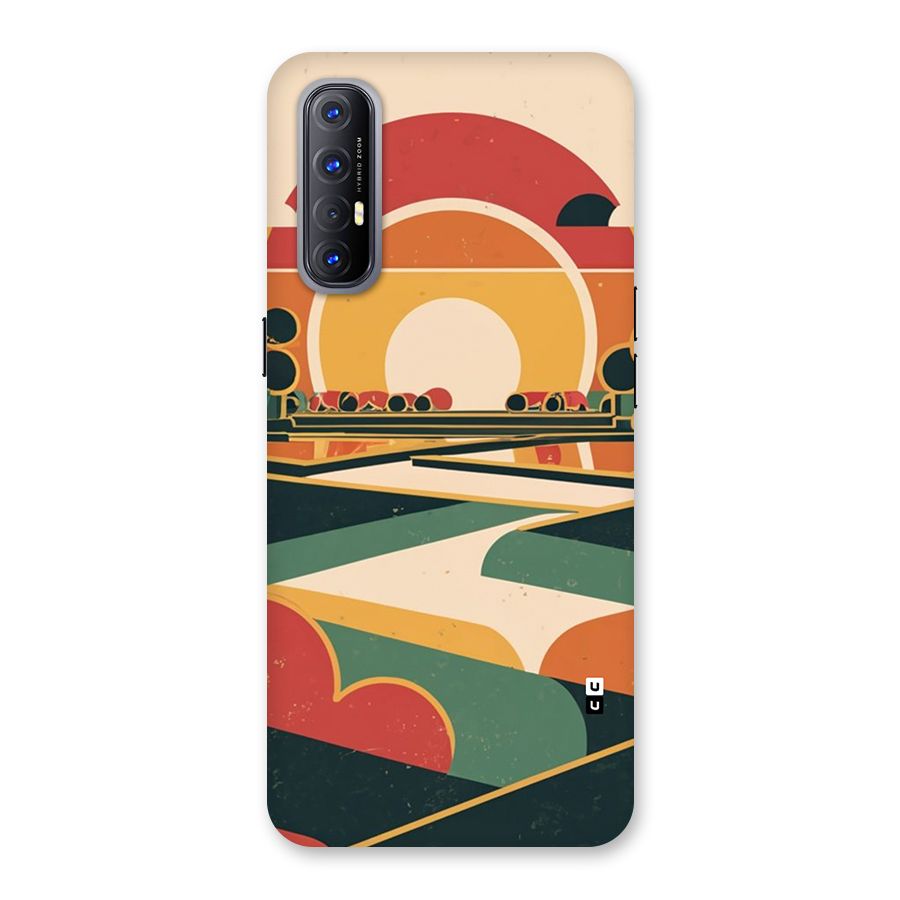 Awesome Geomatric Art Back Case for Oppo Reno3 Pro