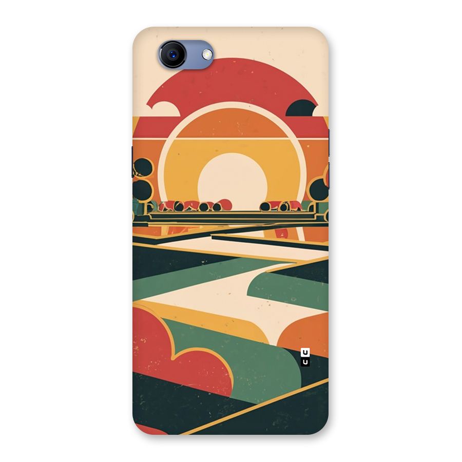 Awesome Geomatric Art Back Case for Realme 1