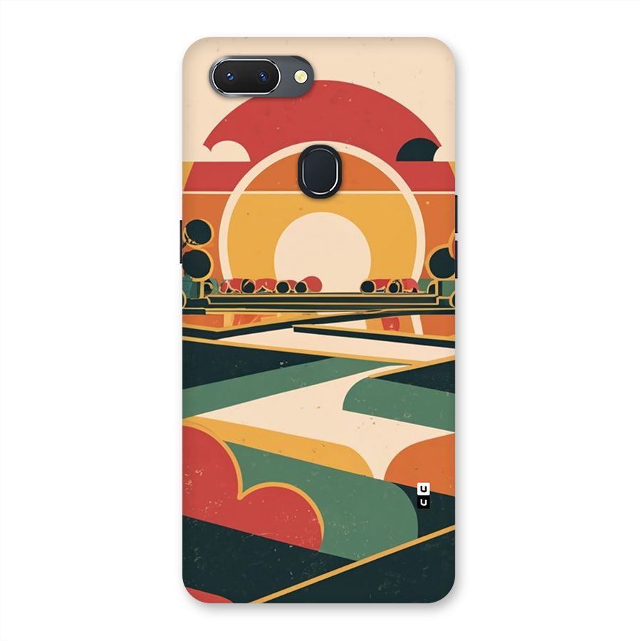 Awesome Geomatric Art Back Case for Realme 2