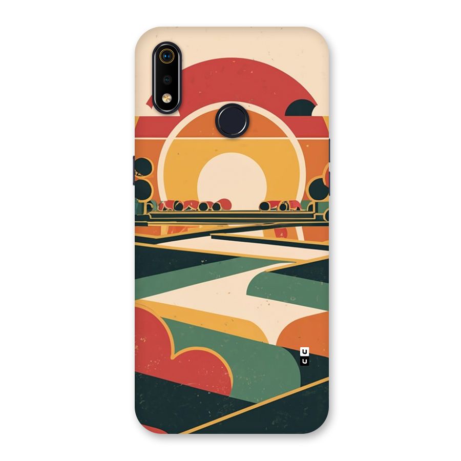 Awesome Geomatric Art Back Case for Realme 3i