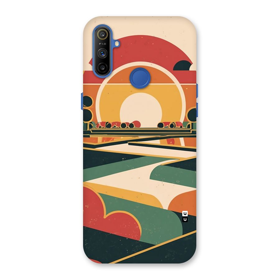 Awesome Geomatric Art Back Case for Realme Narzo 10A