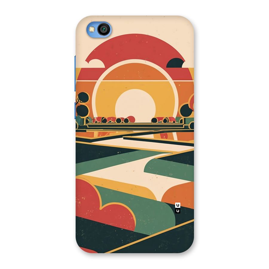 Awesome Geomatric Art Back Case for Redmi Go